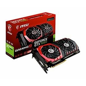 【中古】MSI TWINFROZR VI クーリングシステム搭載 グラフィックボード GeForce GTX 1080 GAMING X 8G(PCパーツ)