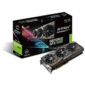 【中古】ASUS R.O.G. STRIXシリーズ NVIDIA GeForce GTX1080搭載ビデオカード ベースクロック1670MHz STRIX-GTX1080-A8G-GAMING(PCパーツ)