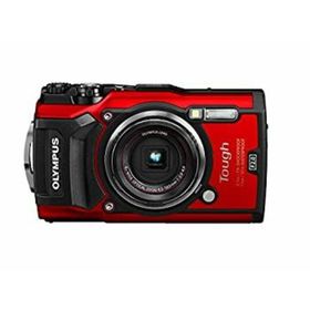 【中古】OLYMPUS デジタルカメラ Tough TG-5 レッド 1200万画素CMOS F2.0 15m 防水 100kgf耐荷重 GPS+電子コンパス&内蔵Wi-Fi TG-5 RED(コンパクトデジタルカメラ)