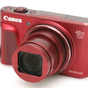 【中古】【良品】キヤノン PowerShot SX720 HS [レッド] CA01-P221-2P2A CANON キヤノン PowerShot 顔認識 手ブレ補正