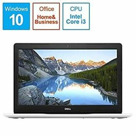 【中古】DELL (デル) ノートPC Inspiron 15 3000 3580 NI335-9HHBW ホワイト [Core i3・15.6インチ・・HDD 1TB・メモリ 4GB](ノートPC)