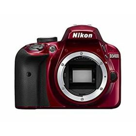 【中古】Nikon デジタル一眼レフカメラ D3400 ボディー レッド D3400RD(デジタル一眼)