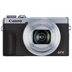 【中古】Canon コンパクトデジタルカメラ PowerShot G7 X Mark III シルバー 1.0型センサー/F1.8レンズ/光学4.2倍ズーム PSG7XMARKIIISL(コンパクトデジタルカメラ)