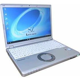 【中古】パソコン ノートパソコン Panasonic Let's note SZ5 CF-SZ5 Core i5 6300U 2.40GHz 8GBメモリ SSD 256GB Windows10 Pro 64bit 搭載 12.1型ワイド(ノートPC)