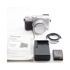 パナソニック コンパクトデジタルカメラ ルミックス LX100 4/3型センサー搭載 4K動画対応 シルバー DMC-LX100-S