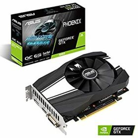 【中古】ASUSグラフィックカードPH-GTX1660-O6G（OC版、Nvidia GeForce GTX 1660、6GBメモリGDDR6）(PCパーツ)
