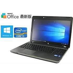 【中古】（Win10 ノート）hp ProBook 4530s 第2世代Core i5/4GB/320GB/Wi-Fi/WEBカメラ/bluetooth/USB3.0/DVDが焼けるスーパーマルチ/OS Windows1(ノートPC)