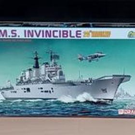 イギリス海軍 軽航空母艦 H.M.S. インヴィンシブル SCALE MODERN SEA POWER SERIES DRAGON/ハセガワ