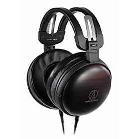 【中古】オーディオテクニカ audio-technica ウッドハウジング オーバーイヤーヘッドホン ATH-AWKT ハイレゾ対応 バランス接続対応 密閉型(ヘッドフォン/イヤフォン)