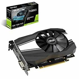 【中古】ASUS NVIDIA GTX 1660Ti 搭載 デュアルボールベアリングファン 6GB PH-GTX1660TI-O6G(PCパーツ)