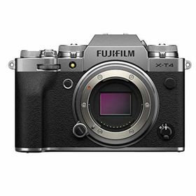 【中古】富士フイルム(FUJIFILM) ミラーレス一眼カメラ X-T4ボディ シルバー X-T4-S(ミラーレス一眼)