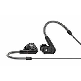 【中古】Sennheiser ゼンハイザー 有線イヤホン IE 300%ｶﾝﾏ% ダイナミック、カナル型、オーディオファイル MMCX、高遮音性 ブラック(ヘッドフォン/イヤフォン)