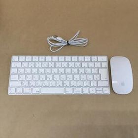 【2506039249-1】 Apple ワイヤレス BLUETOOTH Magic Keyboard（A1644）日本語（JIS） + Apple ワイヤレス BLUETOOTH Magic Mouse2 (A1657)