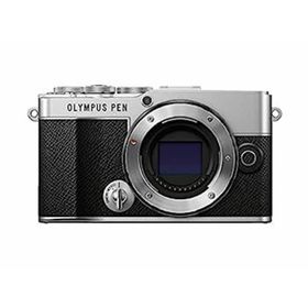 【中古】OLYMPUS PEN E-P7 ボディー シルバー(ミラーレス一眼)