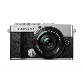 【中古】OLYMPUS PEN E-P7 14-42mm EZレンズキット シルバー(ミラーレス一眼)