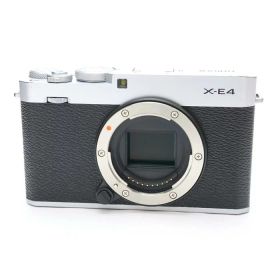 【中古】 《並品》 FUJIFILM X-E4 ボディ シルバー [ デジタルカメラ ]