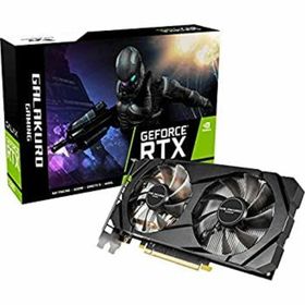 【中古】玄人志向 NVIDIA GeForce RTX2060搭載 グラフィックボード GDDR6 6GB GALAKURO GAMINGシリーズ GG-RTX2060-E6GB/DF2(PCパーツ)