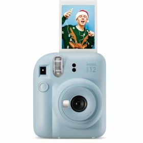 【中古】富士フイルム Instax Mini 12 インスタントカメラ - パステルブルー(フィルムカメラ)