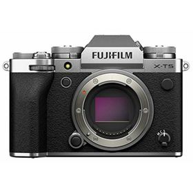 【中古】富士フイルム(FUJIFILM) ミラーレス一眼カメラ X-T5ボディ シルバー F X-T5-S(ミラーレス一眼)