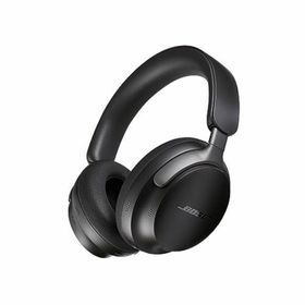【中古】Bose QuietComfort Ultra Headphones 完全ワイヤレス ノイズキャンセリングヘッドホン 空間オーディオ Bluetooth接続 マイク付 最大24時間再生 急速充電 ブラック(ヘッドフォン/イヤフォン)