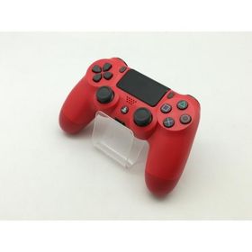 【中古】SONY ワイヤレスコントローラー(DUALSHOCK 4) CUH-ZCT2J11 [マグマ・レッド]【神戸】保証期間１週間【ランクA】