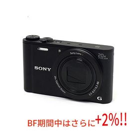 【ブラックフライデー！ポイント３倍！11/25-11/30！】【中古】SONY製 Cyber-shot DSC-WX350 ブラック/1820万画素 [管理:303100677]