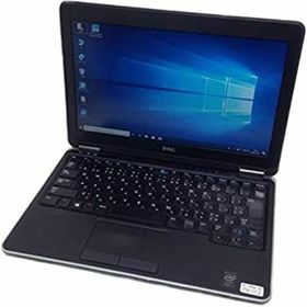 【中古】 デル Latitude E7240 ノートパソコン Core i5 4310U 2GHz メモリ4GB 128GBSSD 12インチ Windows10 Professional 64bit P22S(ノートPC)