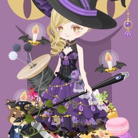 魔法研究所の魔女ドレス 紫 セット＋オマケ | ニコッとタウン(ニコタ)のアカウントデータ、RMTの販売・買取一覧