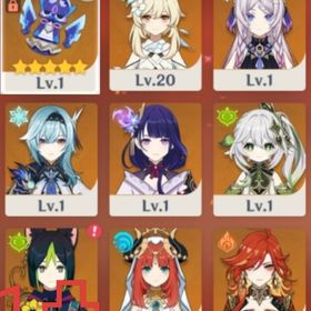 レベル10希少初期垢⭐5×9シトラリ、祭星者の眺め、マーヴィカ、ナヒーダ、雷電、ニィロウ、エウルア等 | 原神のアカウントデータ、RMTの販売・買取一覧