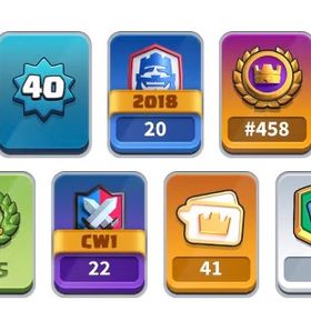 20勝アカウント グロ大バッチ付き サブ垢にどうぞ | クラロワ(クラッシュロワイヤル)のアカウントデータ、RMTの販売・買取一覧