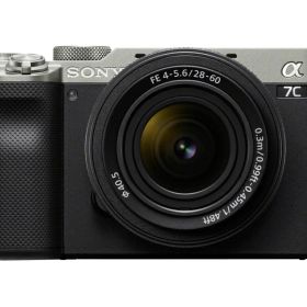 【送料無料】SONY(VAIO) ILCE-7CL/S デジタル一眼カメラ α7C ズームレンズキット シルバー（Eマウント）【在庫目安:お取り寄せ】| カメラ ミラーレスデジタル一眼レフカメラ 一眼レフ カメラ デジタル一眼カメラ