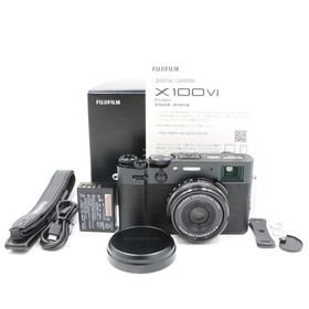 【ほぼ新品】FUJIFILM X100VI ブラック フジフイルム コンデジ