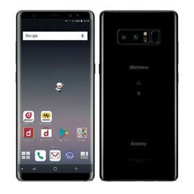 【中古】【安心保証】 Galaxy Note8 SC-01K[64GB] docomo ミッドナイトブラック