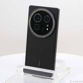 〔中古〕SHARP(シャープ) AQUOS R9 pro 512GB ブラック SH-M30 SIMフリー〔297-ud〕