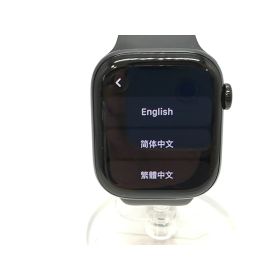 【中古】Apple Apple Watch Series10 42mm GPS ジェットブラックアルミニウムケース/ブラックスポーツバンド (S/M) MWWE3J/A【高崎モントレー】保証期間1ヶ月【ランクB】
