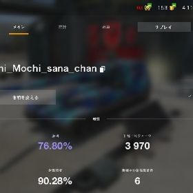 勝率76%‼️ 最高ダメ1万越え‼️平均ダメ3.9k‼️ | WoT Blitz(World of Tanks Blitz)のアカウントデータ、RMTの販売・買取一覧
