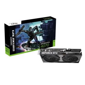 玄人志向 NVIDIA GeForce RTX4070 搭載 グラフィックボード GDDR6 12GB 搭載モデル GG-RTX4070-E12GB/DF