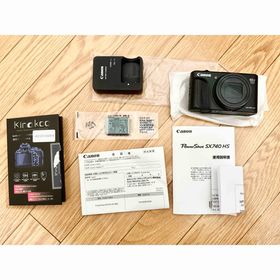 キヤノン(Canon)のキャノン デジタルカメラ PowerShot SX740 HS BK ブラック((コンパクトデジタルカメラ)