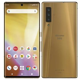 【中古】A＋ランク【未使用に近い】SIMロック解除済み 元docomo 富士通 arrows NX9 F-52A ゴールド 本体のみ 利用制限ー(白ロム) 送料無料