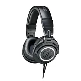 オーディオテクニカ ATH-M50x プロフェッショナルモニターヘッドホン 有線 DTM レコーディング ミックス マスタリング DJ 宅録 国内正規品ブラック