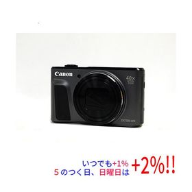 【中古】Canon製 PowerShot SX720 HS ブラック 2030万画素