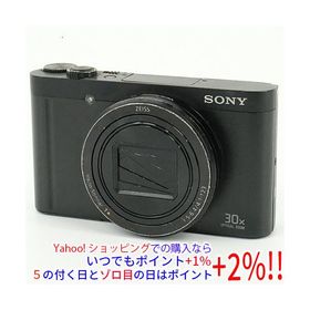 【中古】SONY製 Cyber-shot DSC-WX500 ブラック/1820万画素 本体いたみ