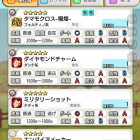 神データ 出品します！差し上げます | ダビマス(ダービースタリオンマスターズ)のアカウントデータ、RMTの販売・買取一覧