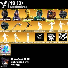 【メアド譲渡 / リフレックス】S4/グロー/ステルスリフレックス/Switch2エモートあり | フォートナイト(Fortnite)のアカウントデータ、RMTの販売・買取一覧