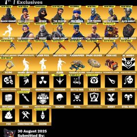 【所持期間6年】ブラックナイト/アイコニック/レアバナー多数 | フォートナイト(Fortnite)のアカウントデータ、RMTの販売・買取一覧