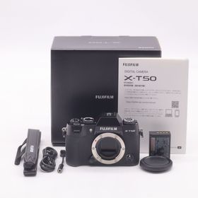 ★極上品★FUJIFILM X-T50 ボディ ブラック ショット数 2172(ミラーレス一眼)