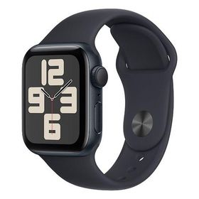 【安心！当社1ヶ月保証付き】【整備済品】Apple Watch SE 第2世代 GPSモデル 40mm ミッドナイトアルミニウムケースとミッドナイトスポーツバンド S/M MR9X3J/A