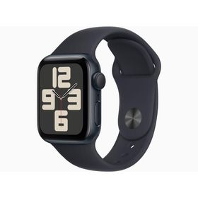 アップル MR9Y3J/A Apple Watch SE 第2世代 GPSモデル 40mmミッドナイトアルミニウムケースとミッドナイトスポーツバンド M/L 新品 送料無料
