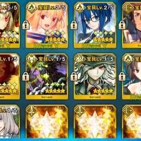オルガマリー宝具5、ドラコー宝具5、シエル、アルクェイドなど | FGOのアカウントデータ、RMTの販売・買取一覧