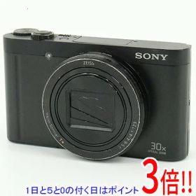 【1日と5.0のつく日、18日はポイント3倍！】【中古】SONY製 Cyber-shot DSC-WX500 ブラック/1820万画素 本体いたみ